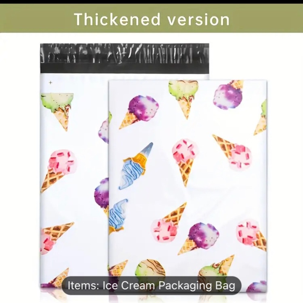 20 Count Ice Cream Polymailer